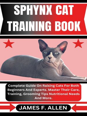 cover image of SPHYNX CAT TRAINING BOOK